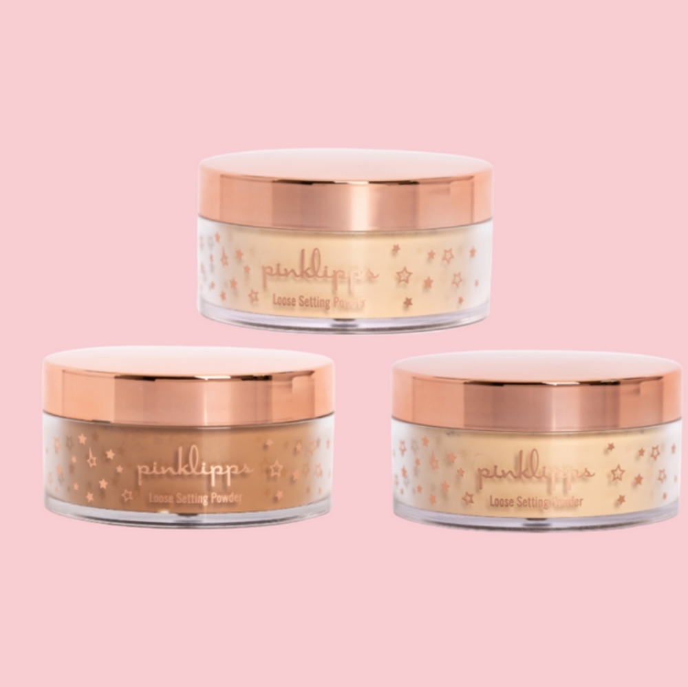 PICK 2 FOR 20 PINKLIPPS TRANSLUCENT LOOSE SETTING POWDER
